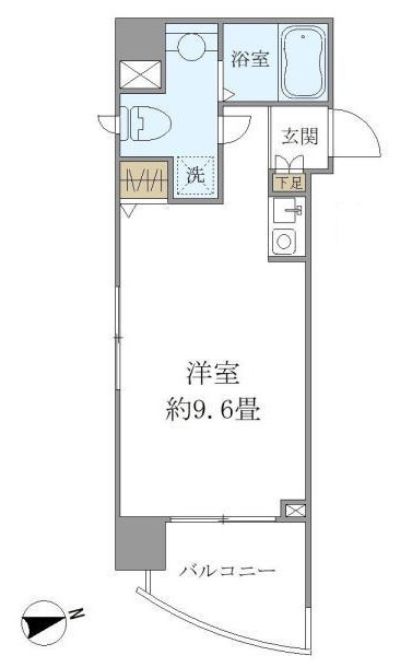 武蔵野市御殿山１丁目の賃貸マンションの間取り