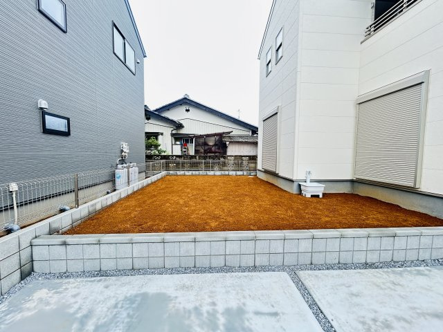 新築　児玉郡上里町七本木町第６　Livele Garden.S　1号棟の庭|現地写真　児玉郡上里町七本木町第６　Livele Garden.S