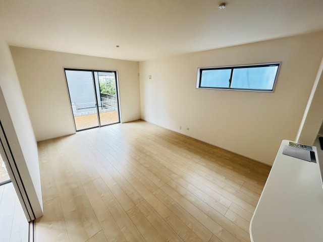 新築　児玉郡上里町七本木町第６　Livele Garden.S　1号棟の居間・リビング|現地写真　児玉郡上里町七本木町第６　Livele Garden.S