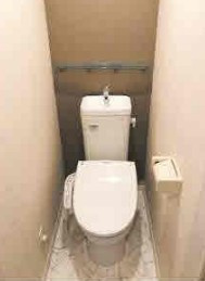 横浜市緑区長津田町のアパートのトイレ