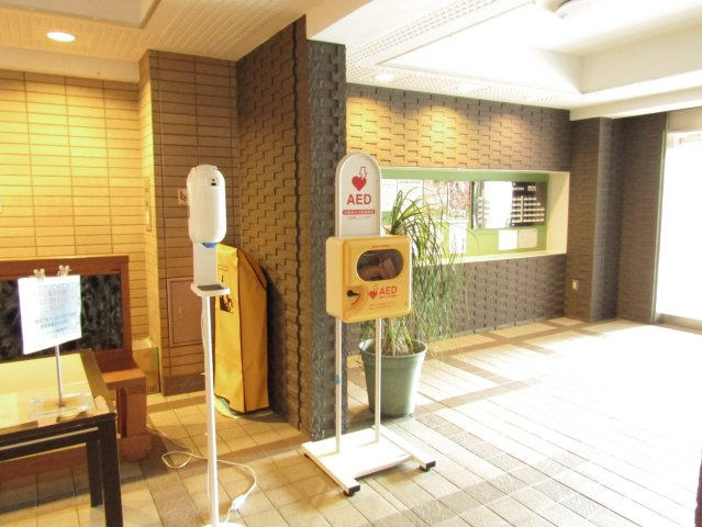 ダイアパレス草加旭町のエントランス