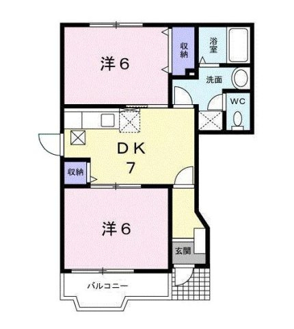 【間取り】 | ソレアードＡ