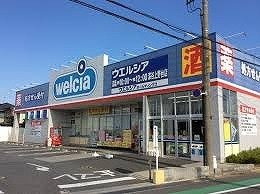 【周辺】 | プラシード | ウェルシア 上野台店まで650m