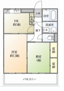 サンノーブル羽村一番館の間取り