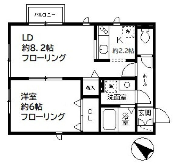 サニーハイツの間取り