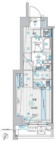 フュージョナル北赤羽の間取り