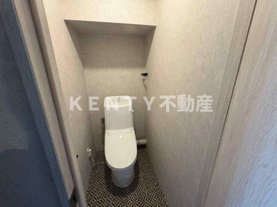 【トイレ】 | クレセントコート大森 | 落ち着いたトイレです