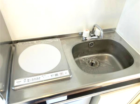 市原市惣社３丁目のアパートのキッチン