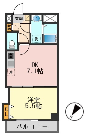 HAKOBUNEの間取り