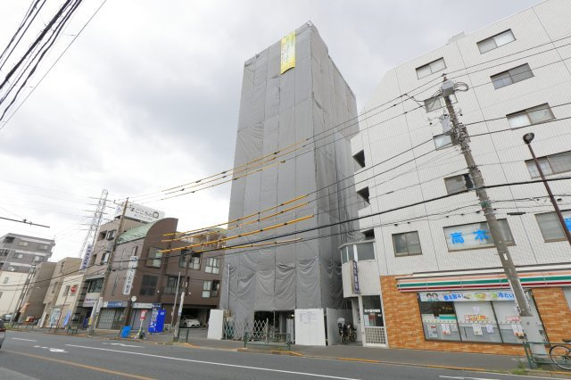 HAKOBUNEの外観|建築中