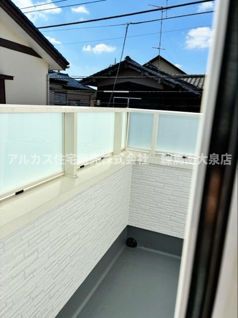 練馬区西大泉3丁目　新築一戸建　西武池袋線　大泉学園のバルコニー