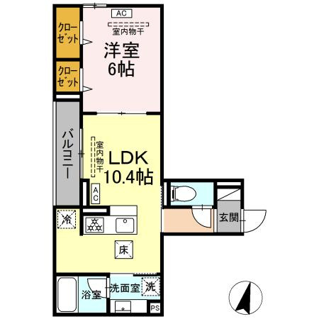 ドムスクレスト湘南台の間取り