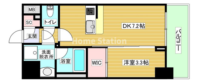 【間取り】 | エスリードレジデンスザ・グラン大阪ノア