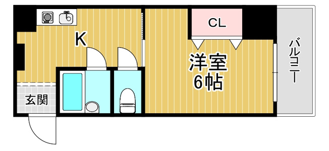 【間取り】 | 旧千林ロイヤルハイツ