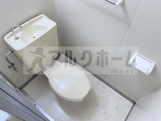 マンショングランディーのトイレ