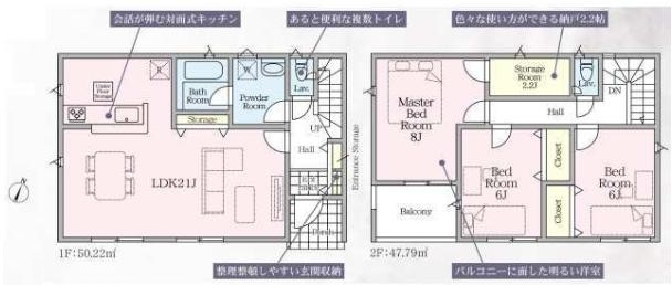 結城市結城第46　新築戸建　1号棟