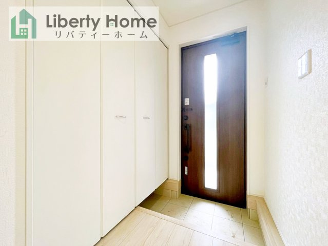 結城市結城第46　新築戸建　1号棟の玄関