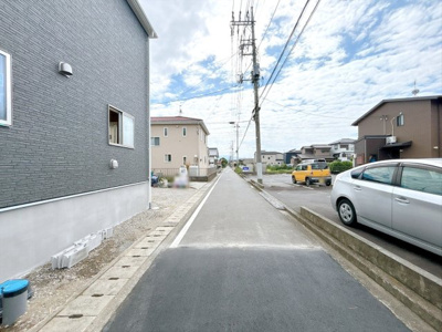 【前面道路含む現地写真】 | 伊豆の国市古奈第7　新築一戸建て　全1棟
