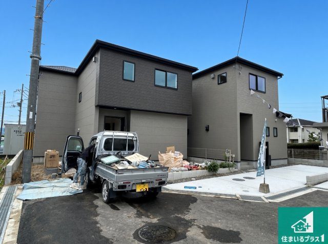 ◆泉佐野市南中安松　第1期　新築一戸建ての外観|現在建築中！落ち着いた街並みで新生活を始めることが出来そう！周辺の物件も併せてご紹介させて頂きます！