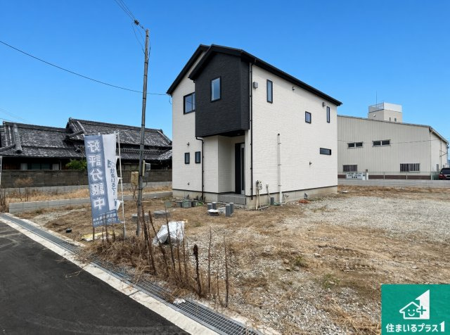 ◆泉佐野市南中安松　第1期　新築一戸建ての外観|周辺は落ち着いた街並みの住宅地！子育てがしやすい住環境です！まだ未完成ですが、現地でしかわからない事もございます。是非一度ご覧ください。