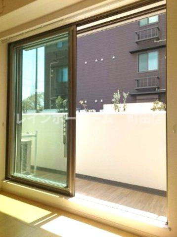 アイガー※初期費用分割あと払いサービス利用可能物件のバルコニー