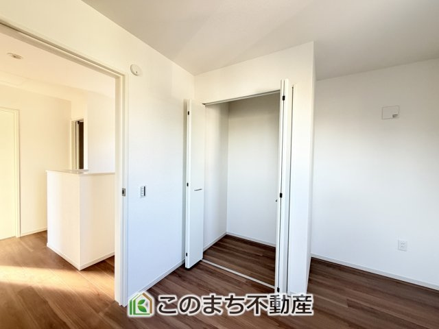 リガーレ宇都宮市さつき7期の収納|各居室に収納付で住みやすさにこだわっています♪
