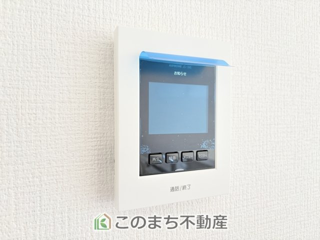 リガーレ宇都宮市さつき7期の設備|モニタ付きインターホンで防犯面もしっかり安心♪