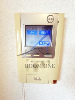 日神デュオステージ浅草松が谷のセキュリティ|モニター付きインターホンです。