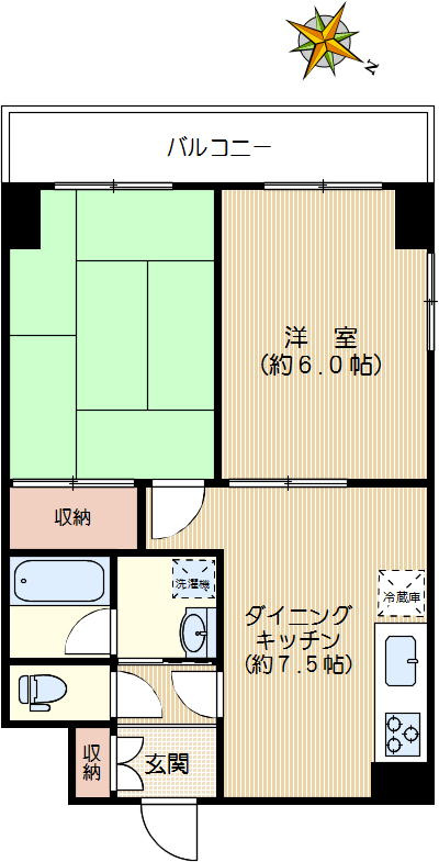 白山麻の実ハイツの画像
