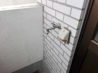 【設備】 | エステート堅田 | 室外洗濯機置き場