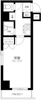【間取り】 | スカイコート蒲田駅前