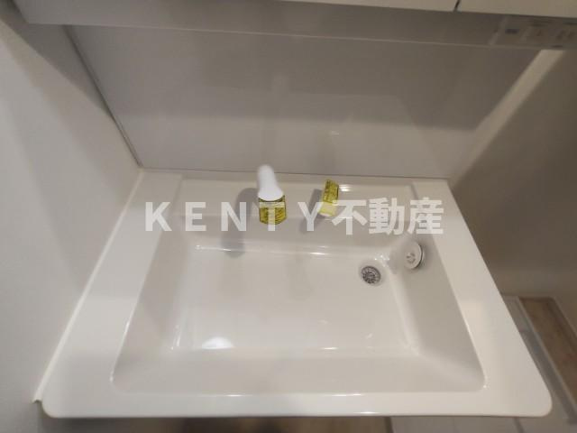 【洗面所】 | ウエルストン池上 | 脱衣スペースもあります