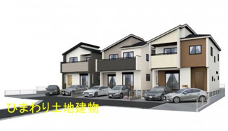 【その他】 | 平塚市四之宮1丁目 7号棟 | ３号棟～５号棟のイメージパース。実際とは異なる場合があります。