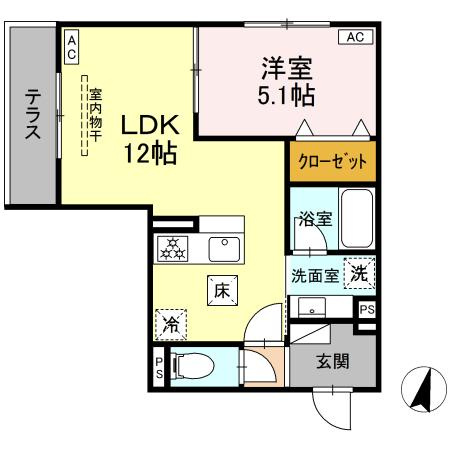 アルベート湘南台の間取り