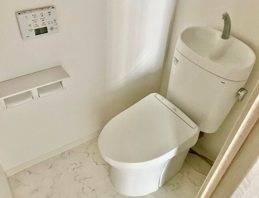 飯田橋第一パークファミリアのトイレ|落ち着いたトイレです