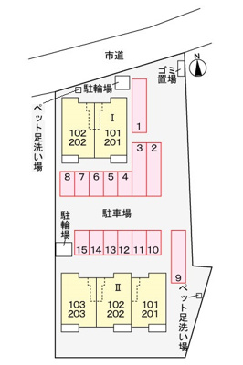 【駐車場】 | コタン　Ⅱ | 駐車場