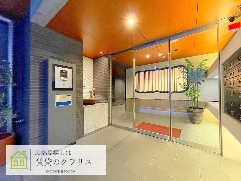 京まちなか湖月のエントランス