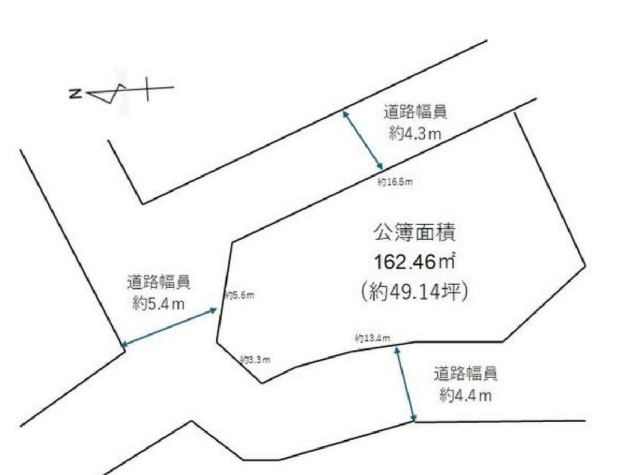 加古川市加古川町河原　　JR「加古川駅」徒歩13分の土地図