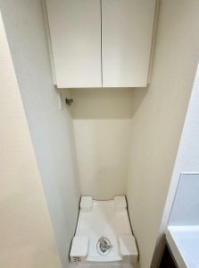 【設備】 | アジールコート練馬中村橋 | 室内洗濯機置き場。