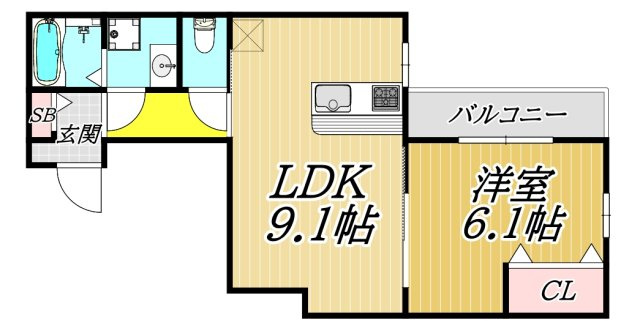 ソーリス・ルクスの間取り