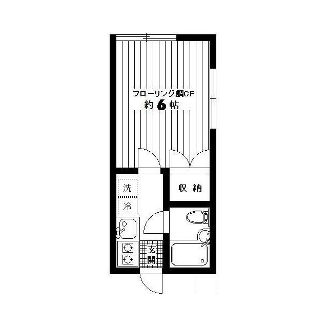 解良ハイツの間取り