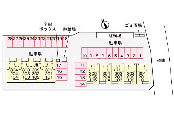 リヴェール　ヴィラⅠ【仲介手数料：50％OFF】対象物件！の区画図