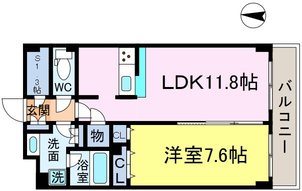 エスポワール江戸川の間取り