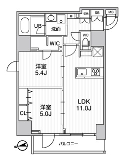 【間取り】 | S-RESIDENCE新御徒町chiaro(エスレジデンス新御徒町キアロ)