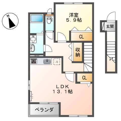 ピトレスク高陽の間取り