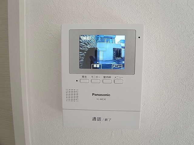 KARIN房王寺のセキュリティ|録画機能付きモニターフォン