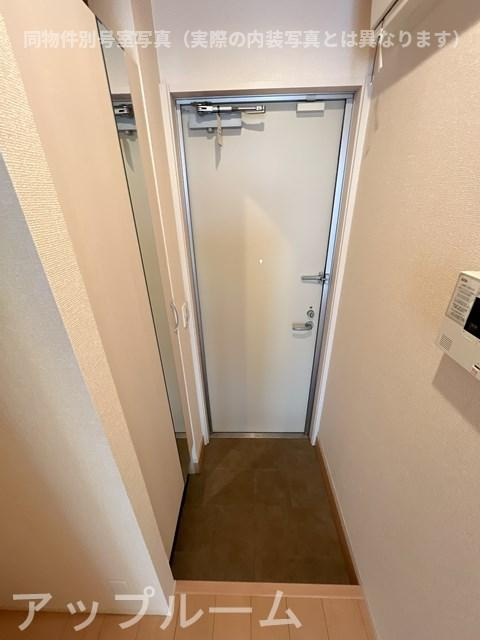 リバーウエストの玄関