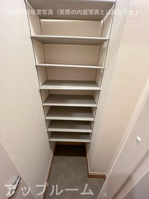 リバーウエストの収納