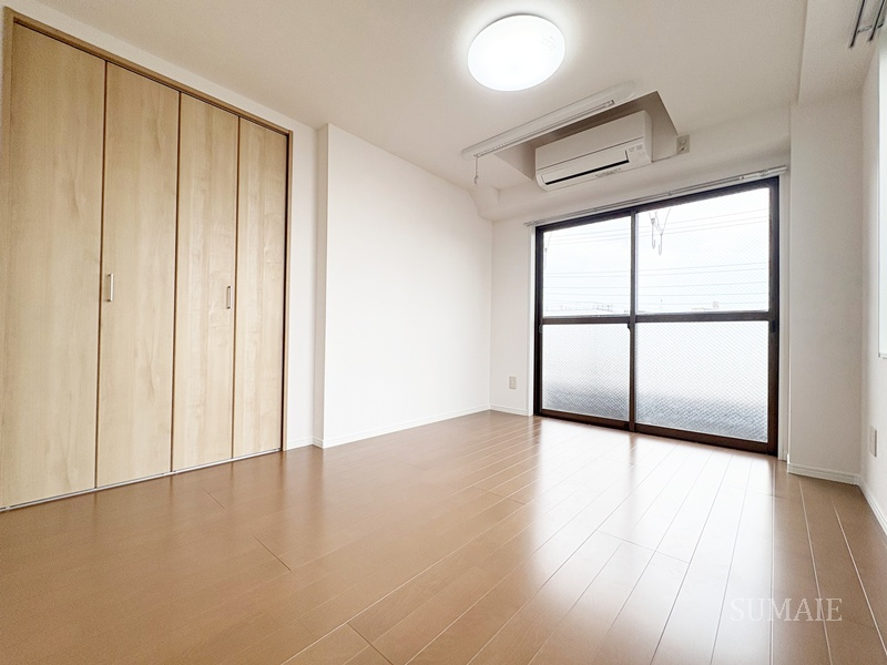 山一青木ステーツの洋室|収納のあるお部屋☆