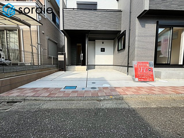川越市旭町３丁目2期　新築戸建の駐車場|2026.8.21撮影